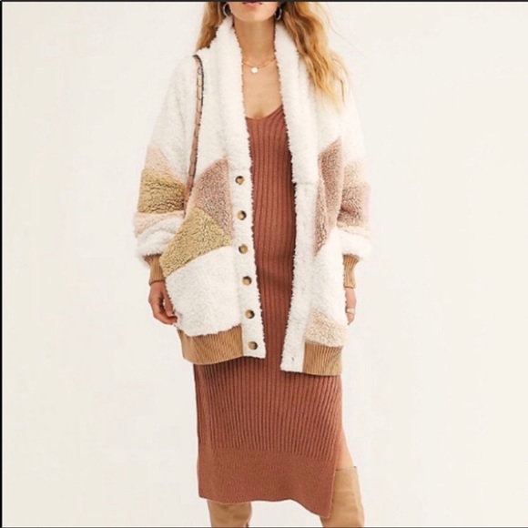 New with tags Free People So soft Jacket Sweater - Picture 2 of 9